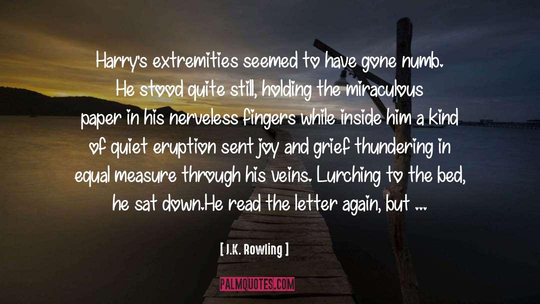 Letter quotes by J.K. Rowling