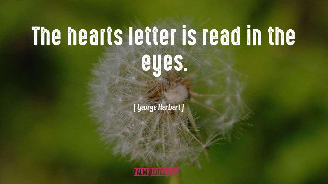 Letter quotes by George Herbert
