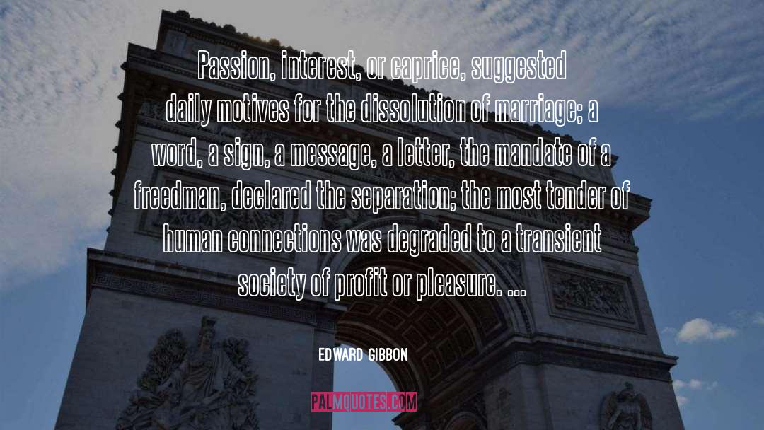 Letter To Ferenczi quotes by Edward Gibbon
