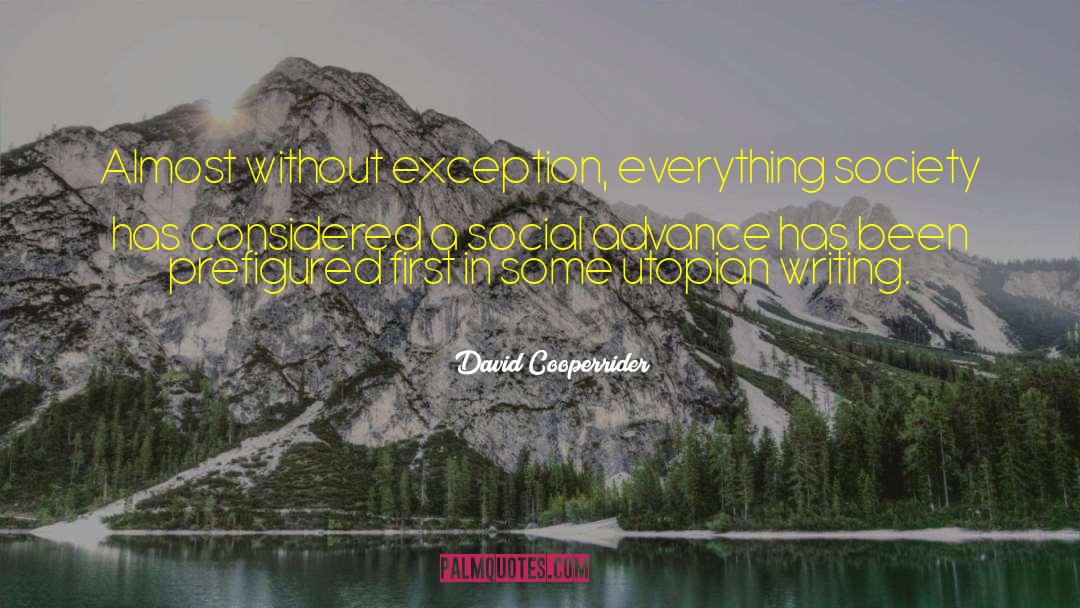 Letter Writing quotes by David Cooperrider