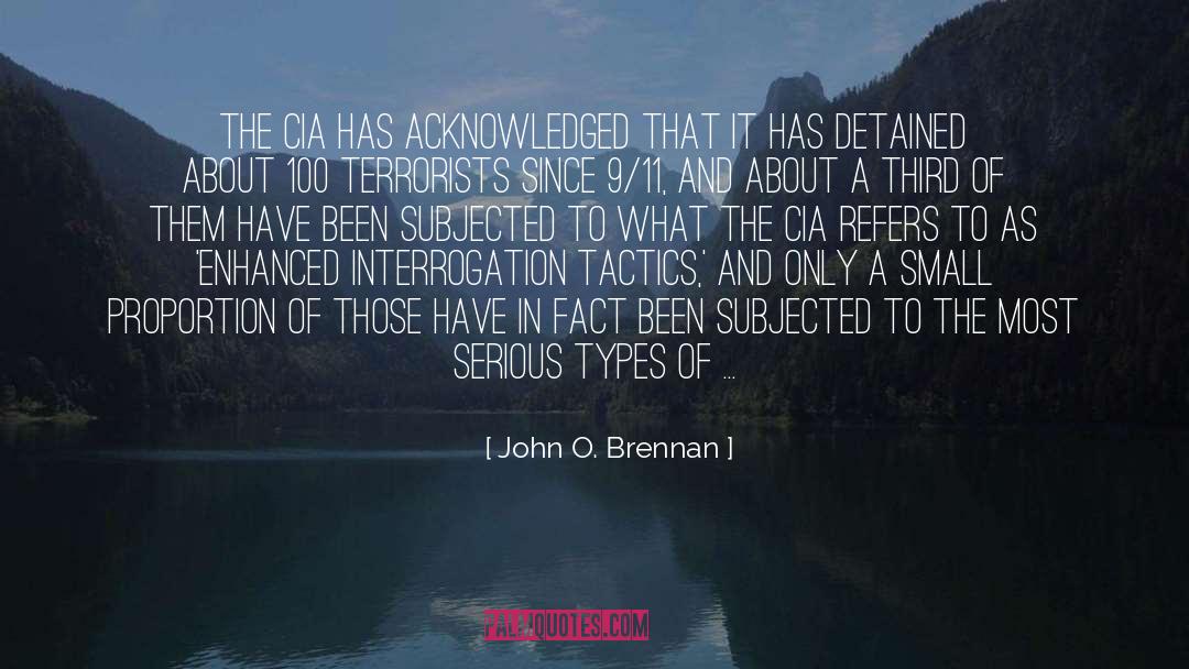 Letterman 11 quotes by John O. Brennan