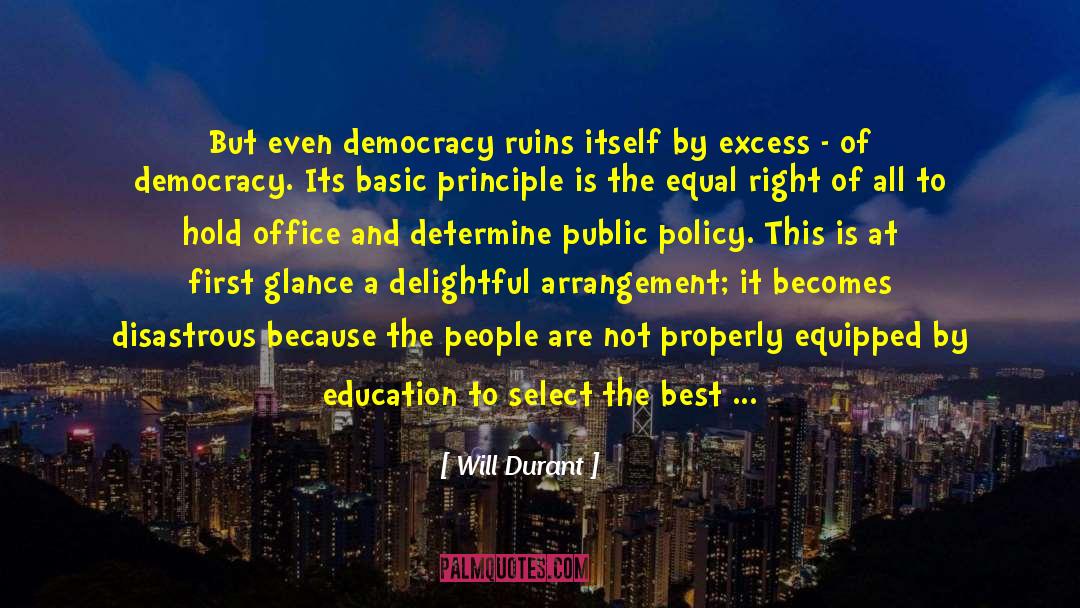 Letters To Rulers Of People quotes by Will Durant