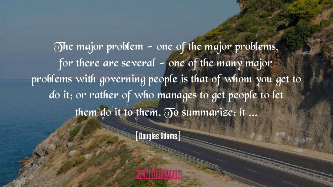 Letters To Rulers Of People quotes by Douglas Adams