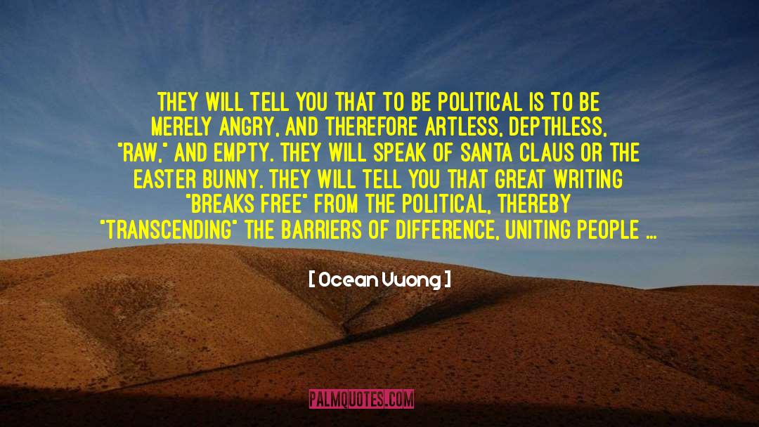 Letters To Santa Claus quotes by Ocean Vuong