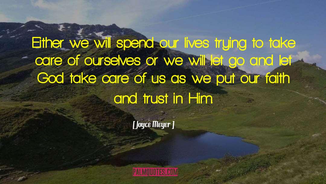 Letting Go Buddhist quotes by Joyce Meyer