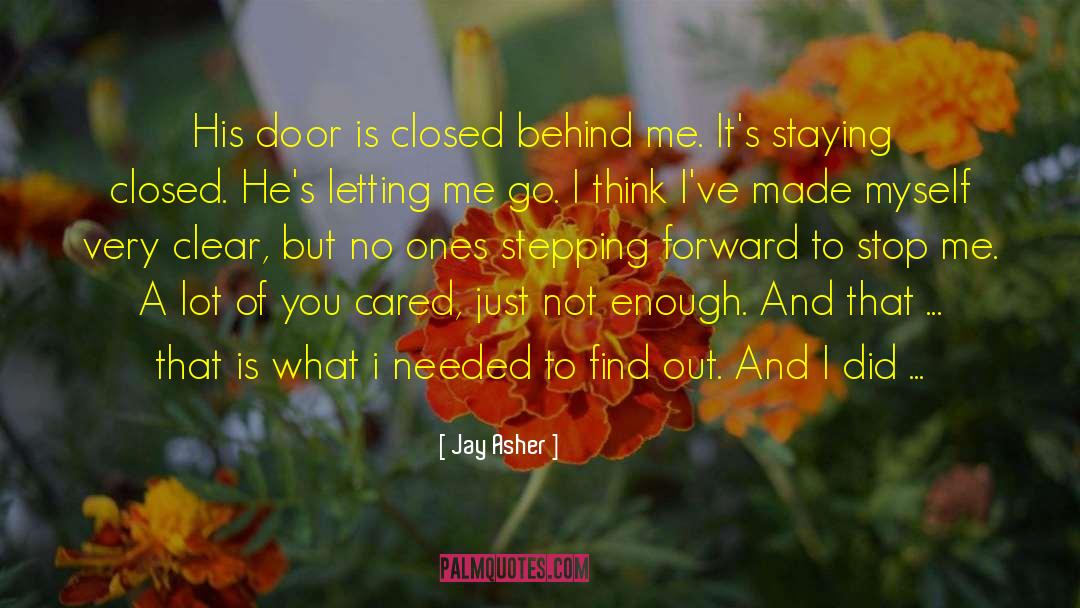 Letting Go Of Perfect quotes by Jay Asher