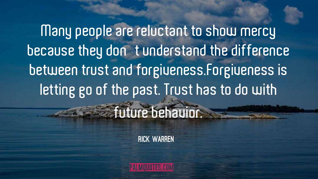 Letting Go Of The Past quotes by Rick Warren