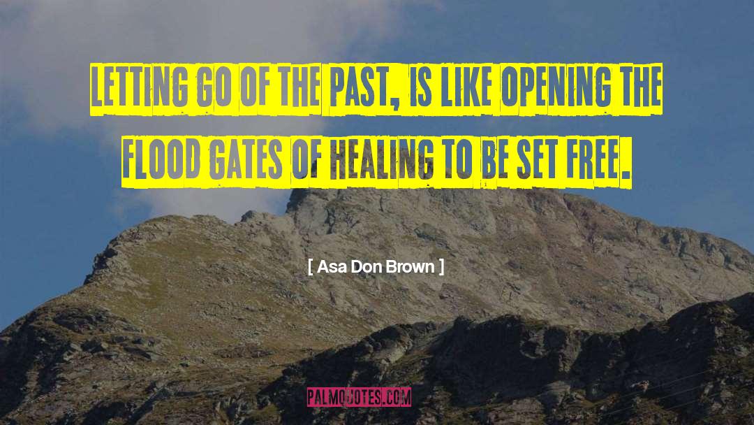 Letting Go Of The Past quotes by Asa Don Brown