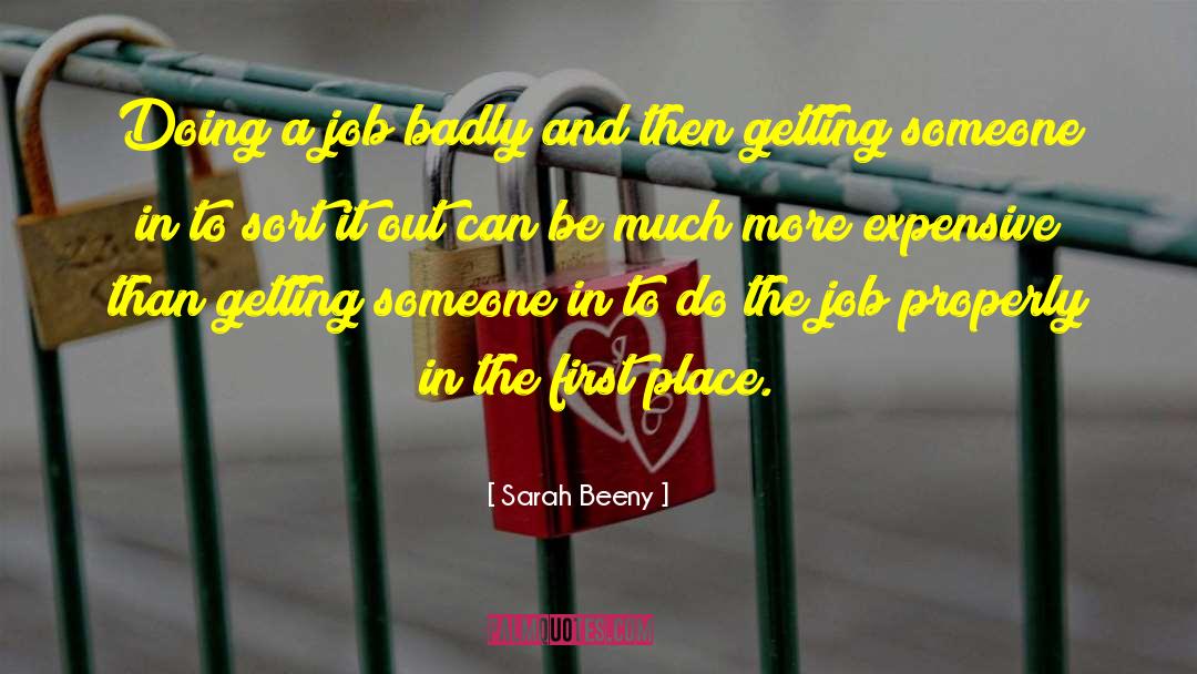 Letting It Out quotes by Sarah Beeny
