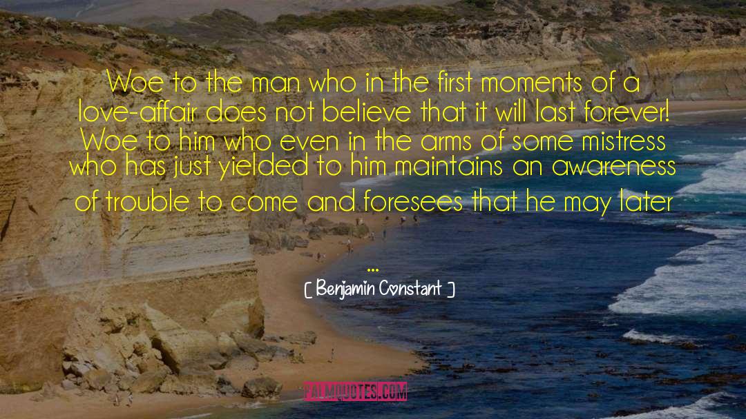 Letting Love In quotes by Benjamin Constant