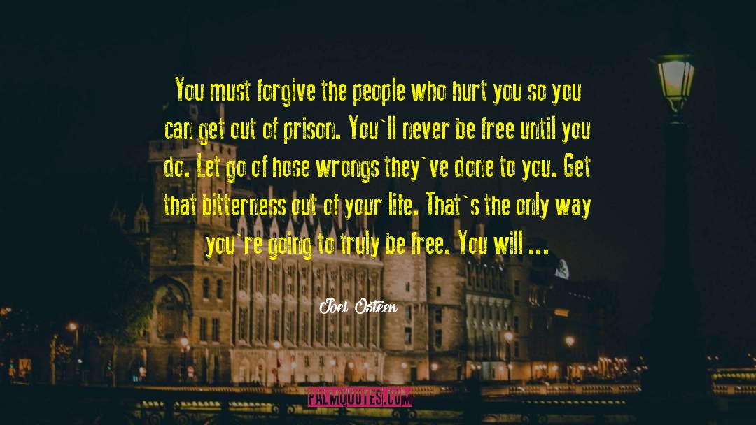 Letting People Go quotes by Joel Osteen