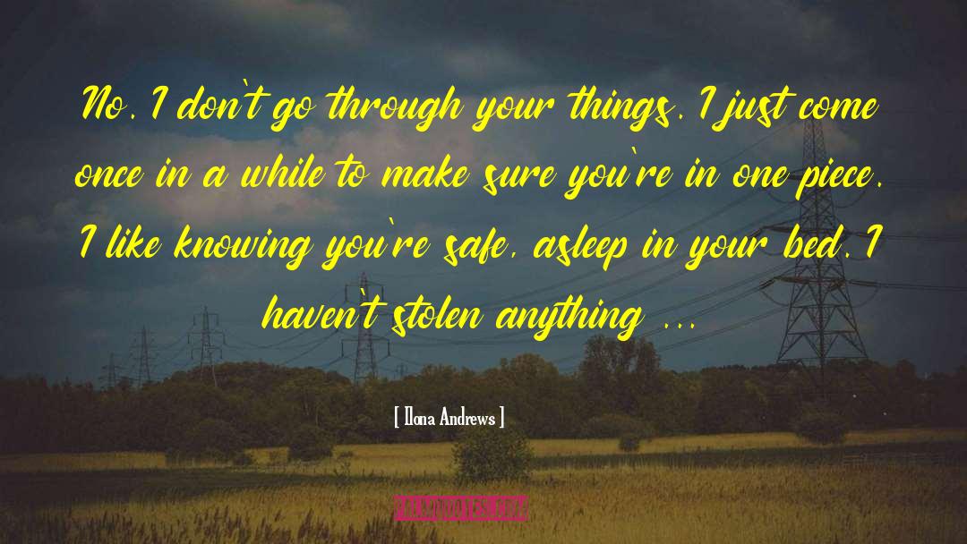 Letting Things Go quotes by Ilona Andrews