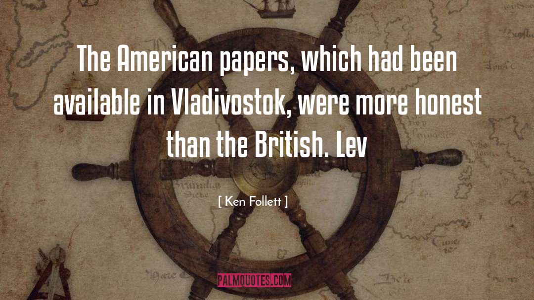 Lev quotes by Ken Follett