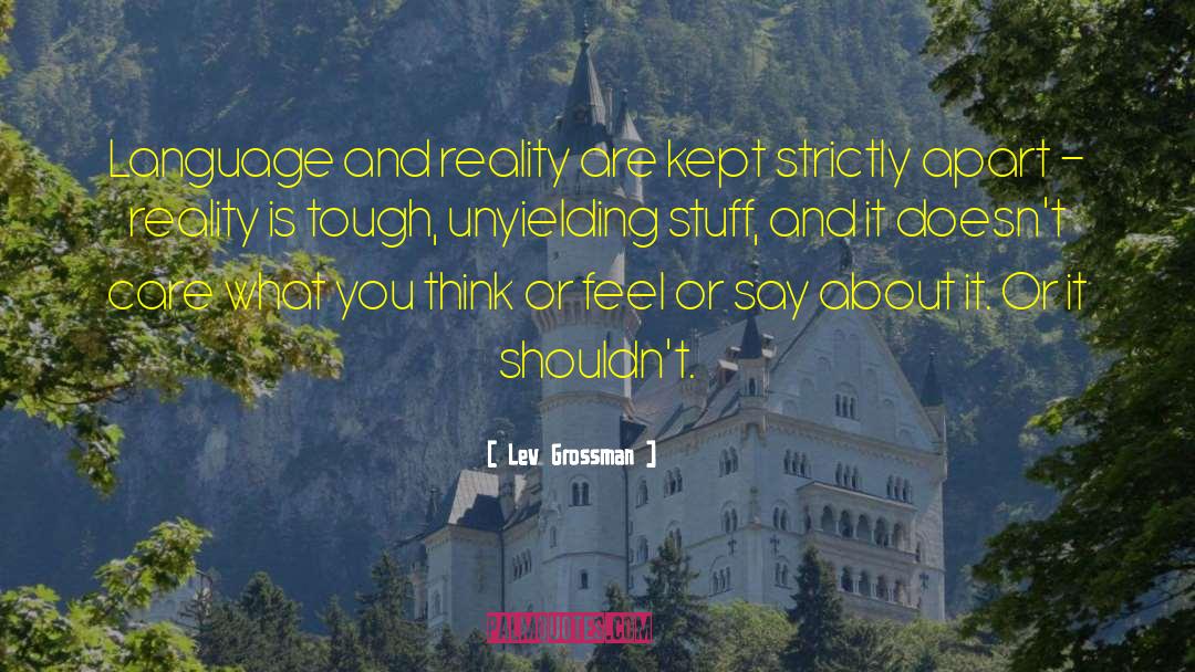 Lev quotes by Lev Grossman