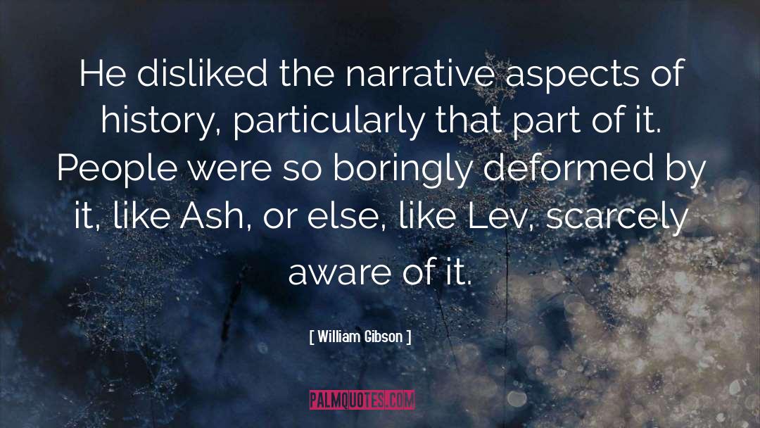 Lev quotes by William Gibson