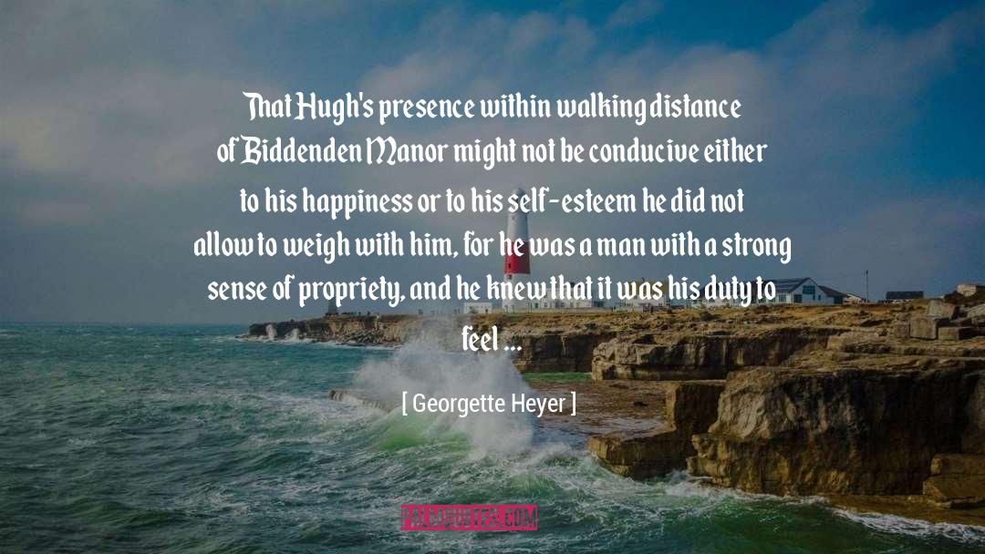 Level Of Happiness quotes by Georgette Heyer