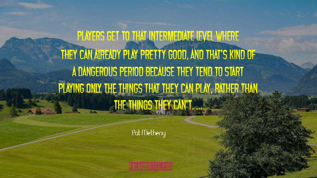 Level Playing Field quotes by Pat Metheny