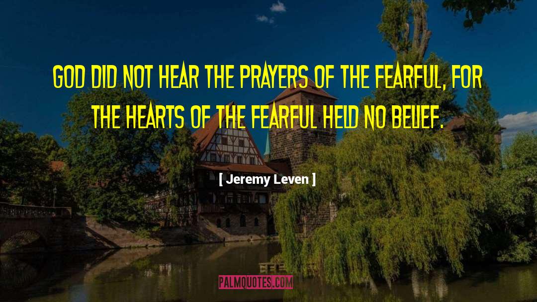 Leven Thumps quotes by Jeremy Leven