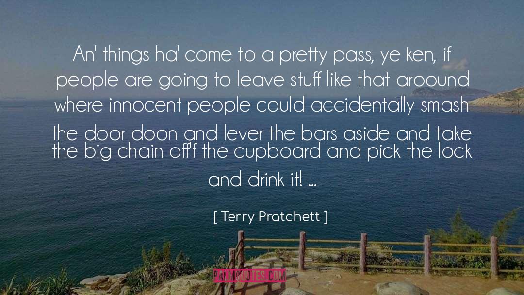 Lever quotes by Terry Pratchett