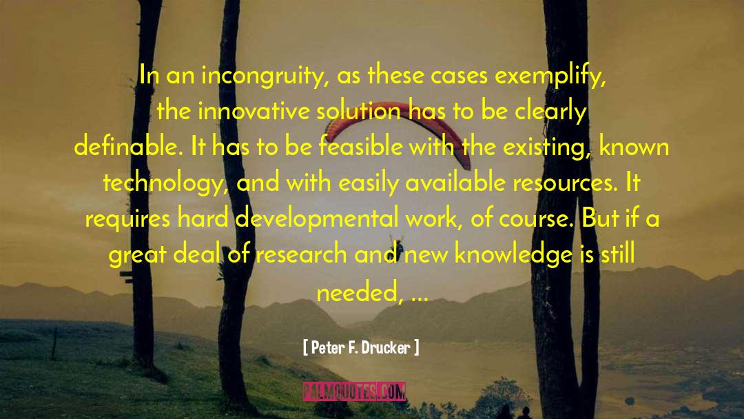 Leverage Existing Resources quotes by Peter F. Drucker