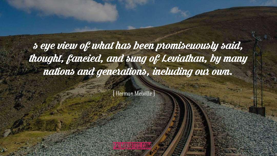 Leviathan quotes by Herman Melville
