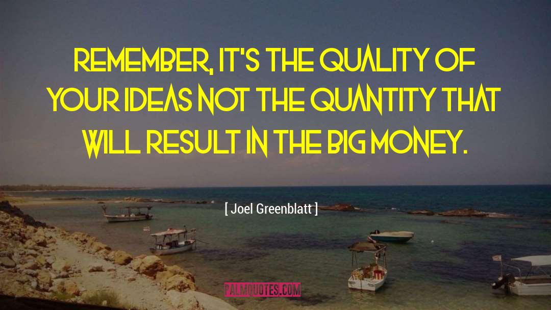 Levien Joel quotes by Joel Greenblatt