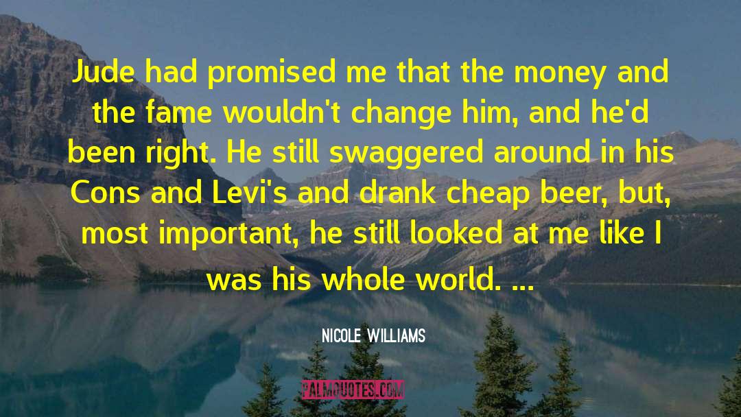 Levis quotes by Nicole Williams