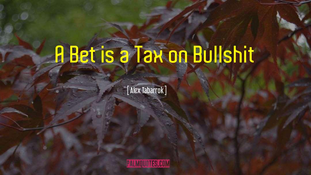 Lewinter Tax quotes by Alex Tabarrok