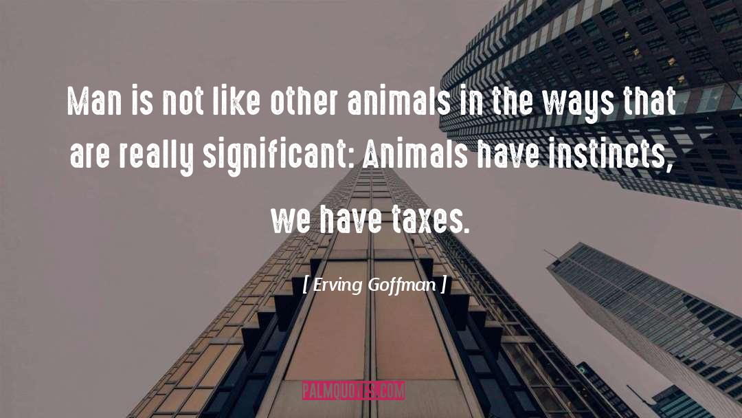 Lewinter Tax quotes by Erving Goffman