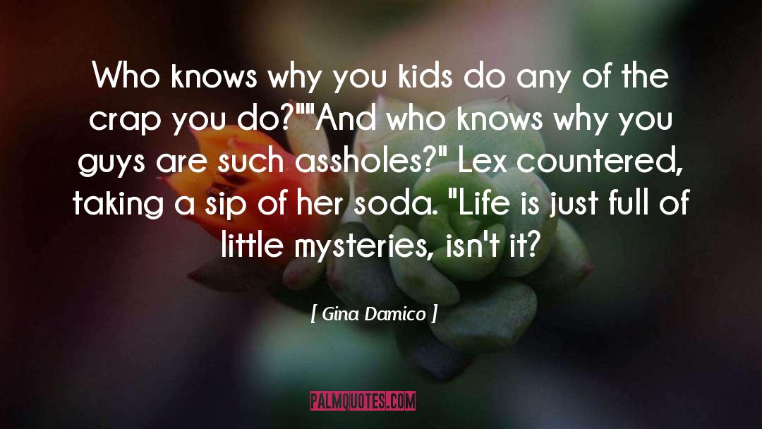 Lex quotes by Gina Damico