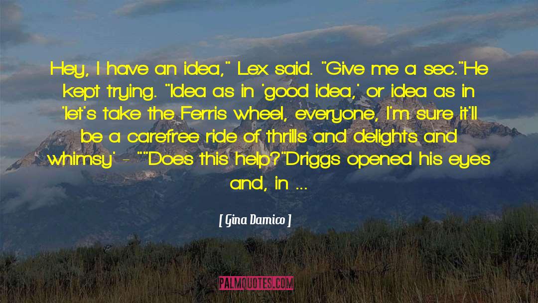 Lex quotes by Gina Damico