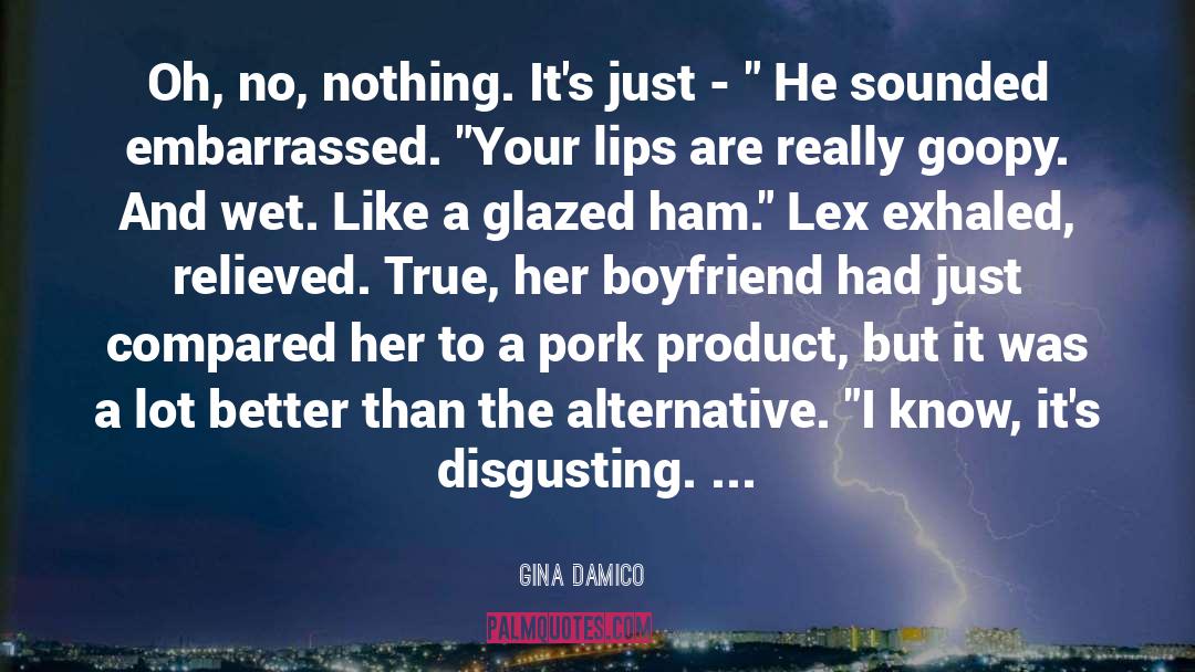 Lex quotes by Gina Damico