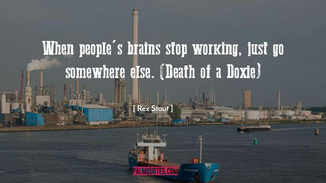 Lex Rex quotes by Rex Stout