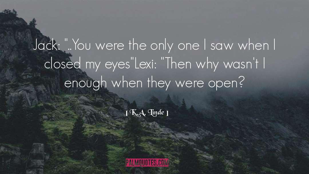 Lexi quotes by K.A. Linde