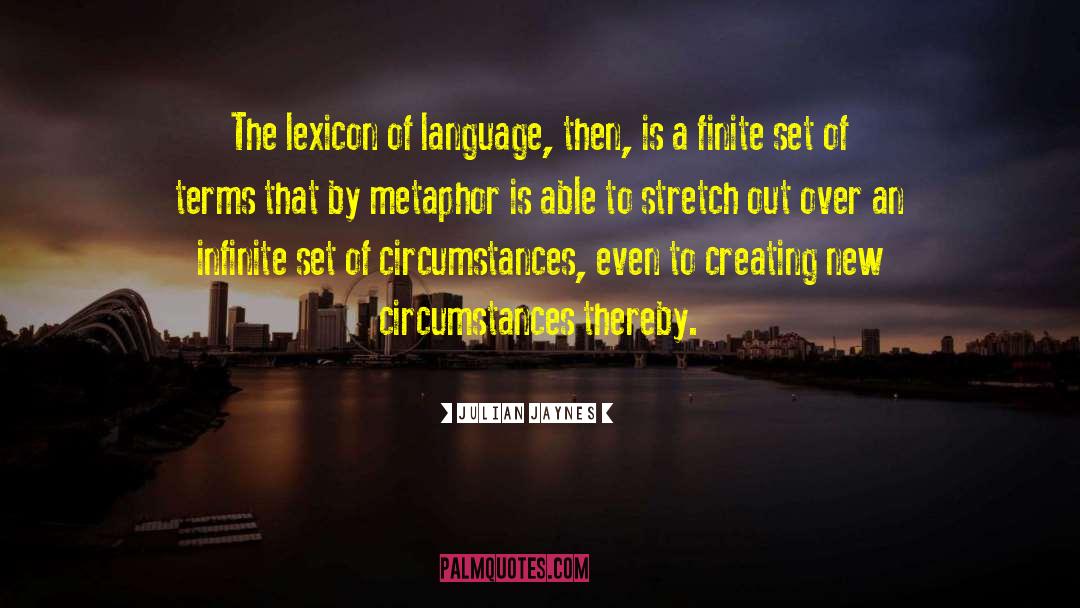 Lexicon quotes by Julian Jaynes