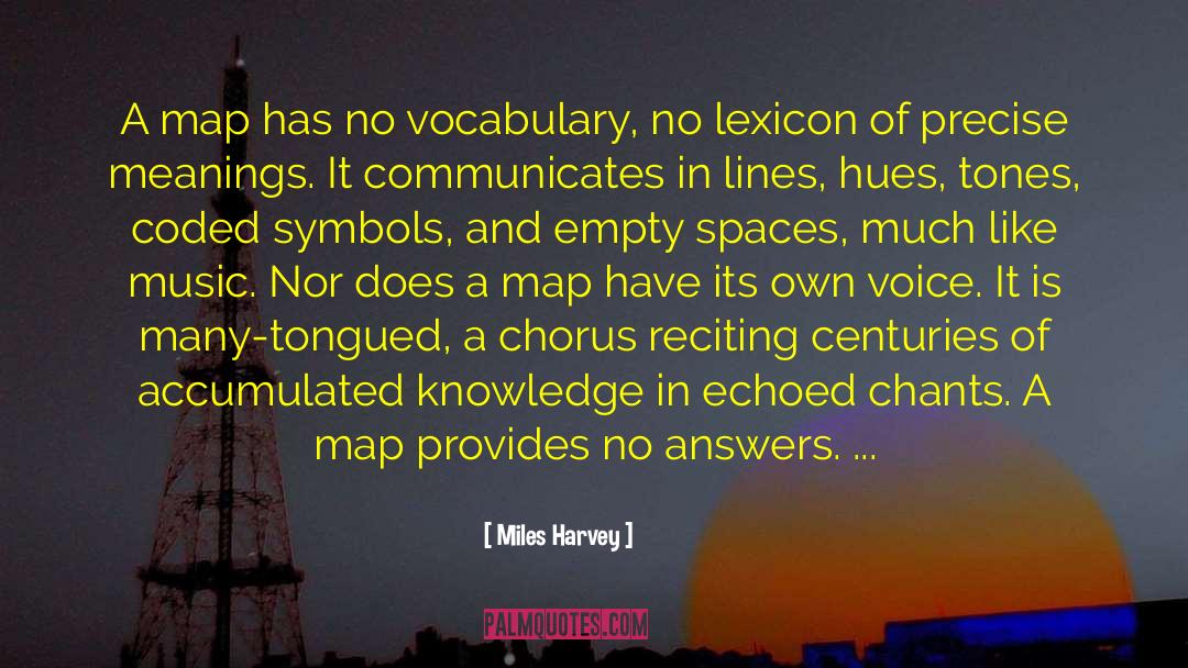 Lexicon quotes by Miles Harvey