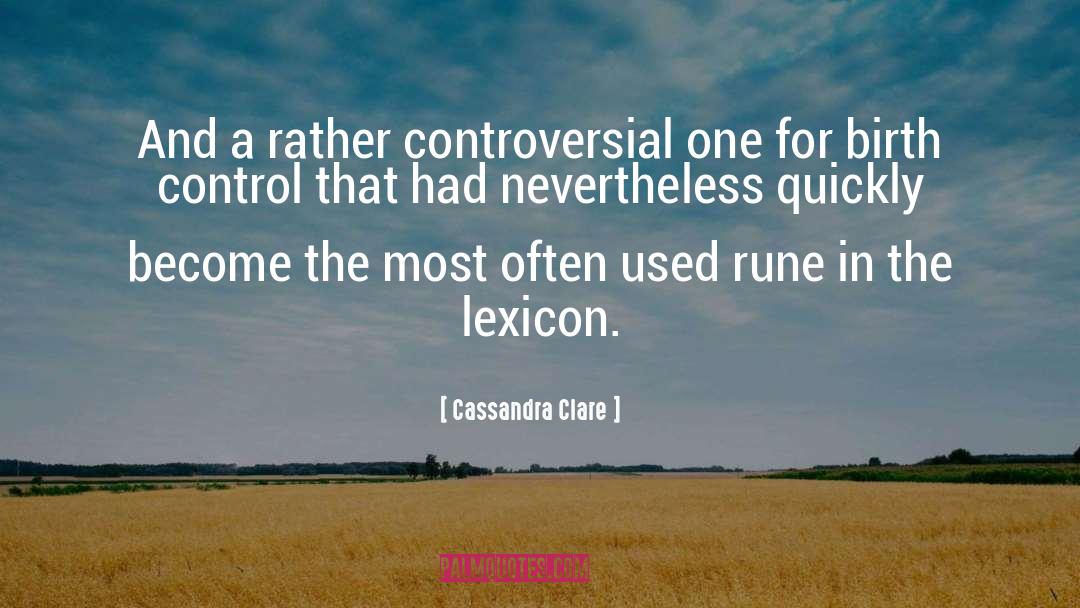 Lexicon quotes by Cassandra Clare