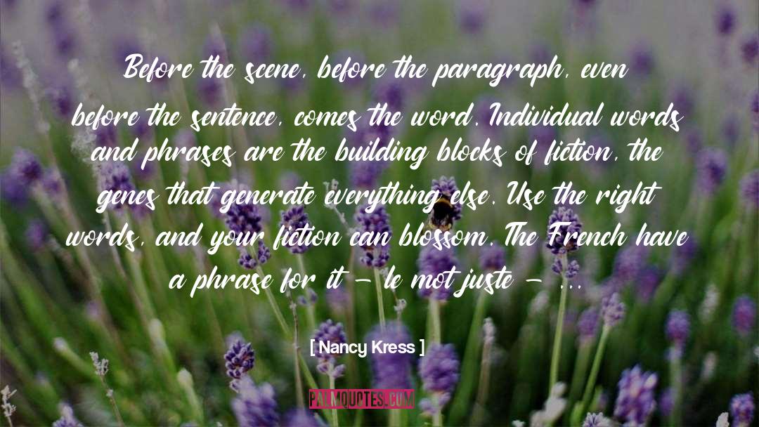 Leybourne Mot quotes by Nancy Kress