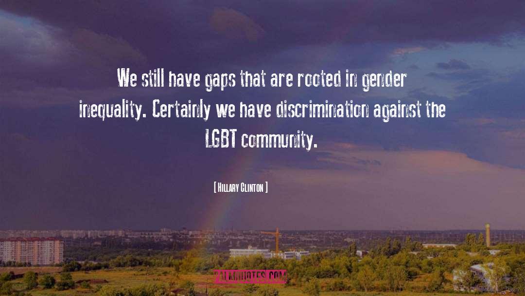 Lgbt Community quotes by Hillary Clinton