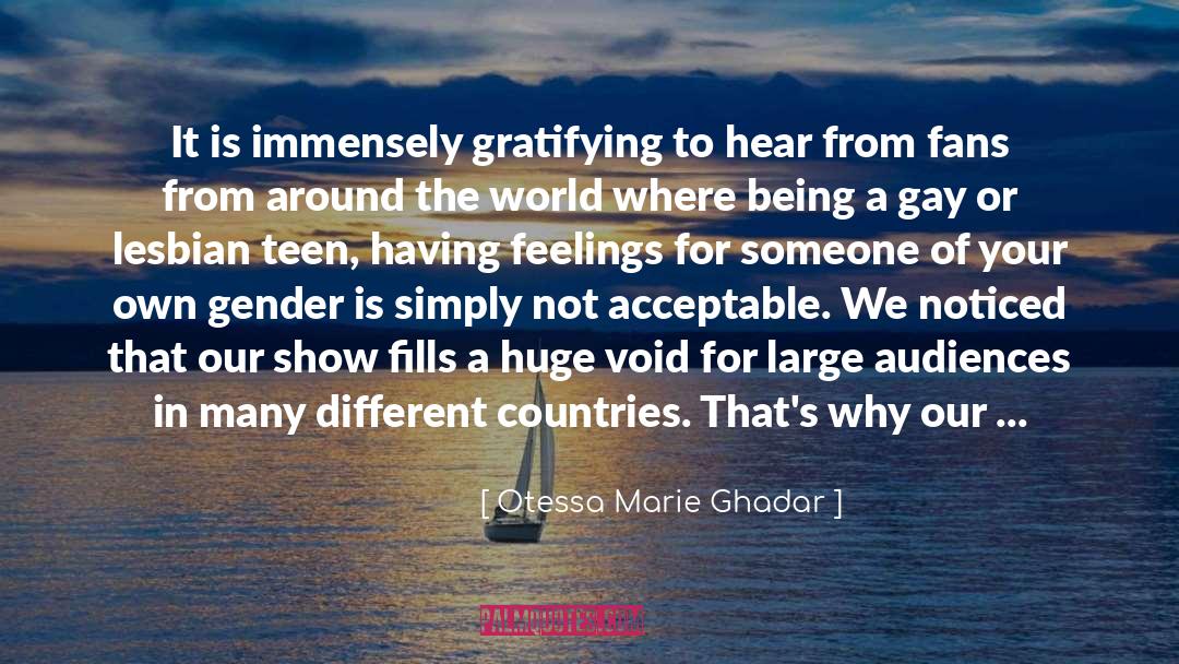 Lgbt Identity quotes by Otessa Marie Ghadar