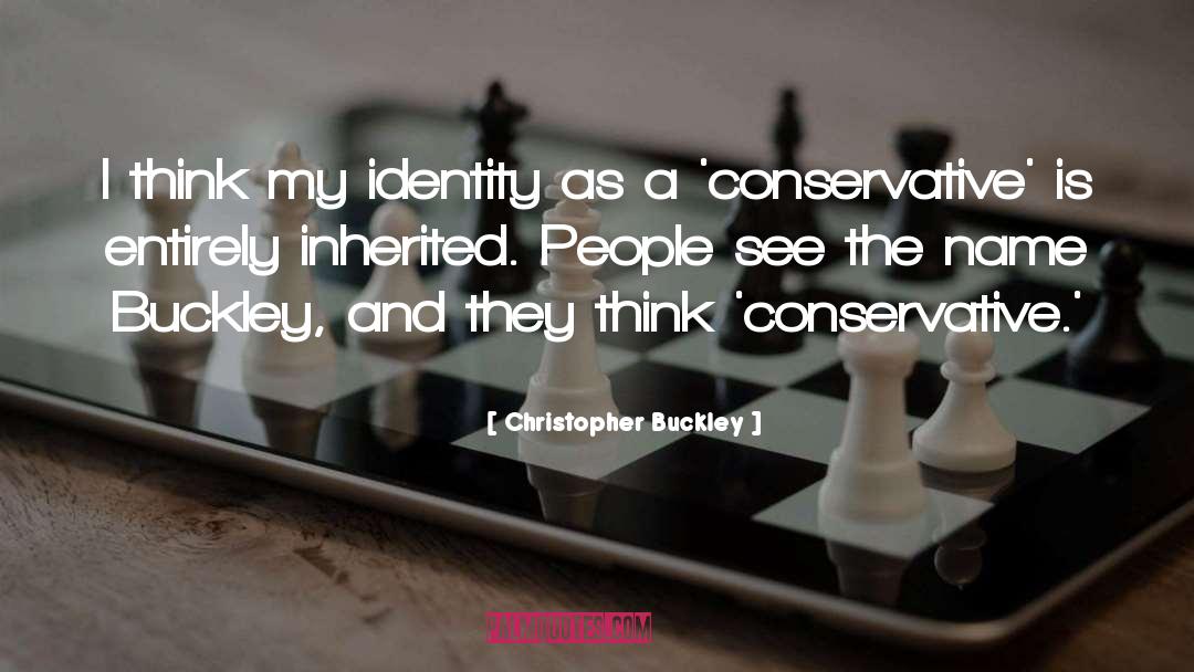 Lgbt Identity quotes by Christopher Buckley