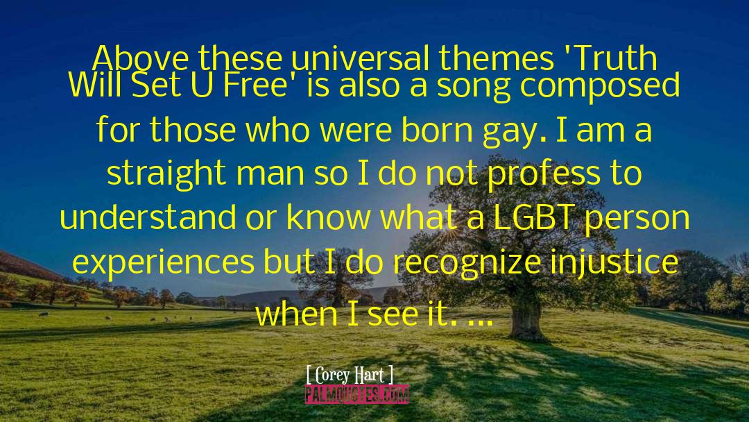 Lgbt quotes by Corey Hart