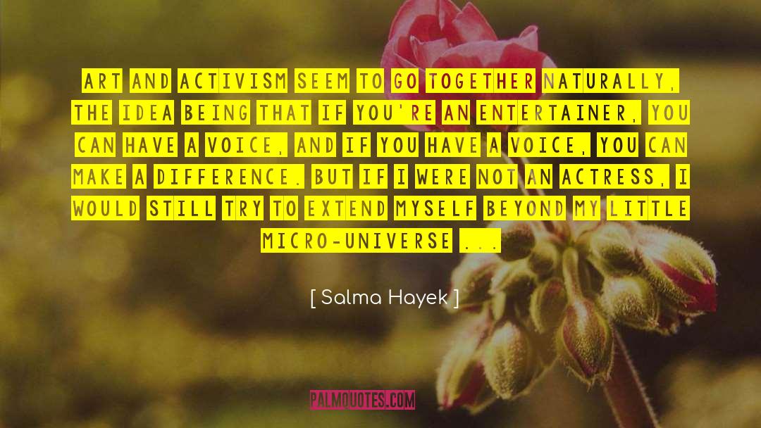 Lgbtq Activism quotes by Salma Hayek