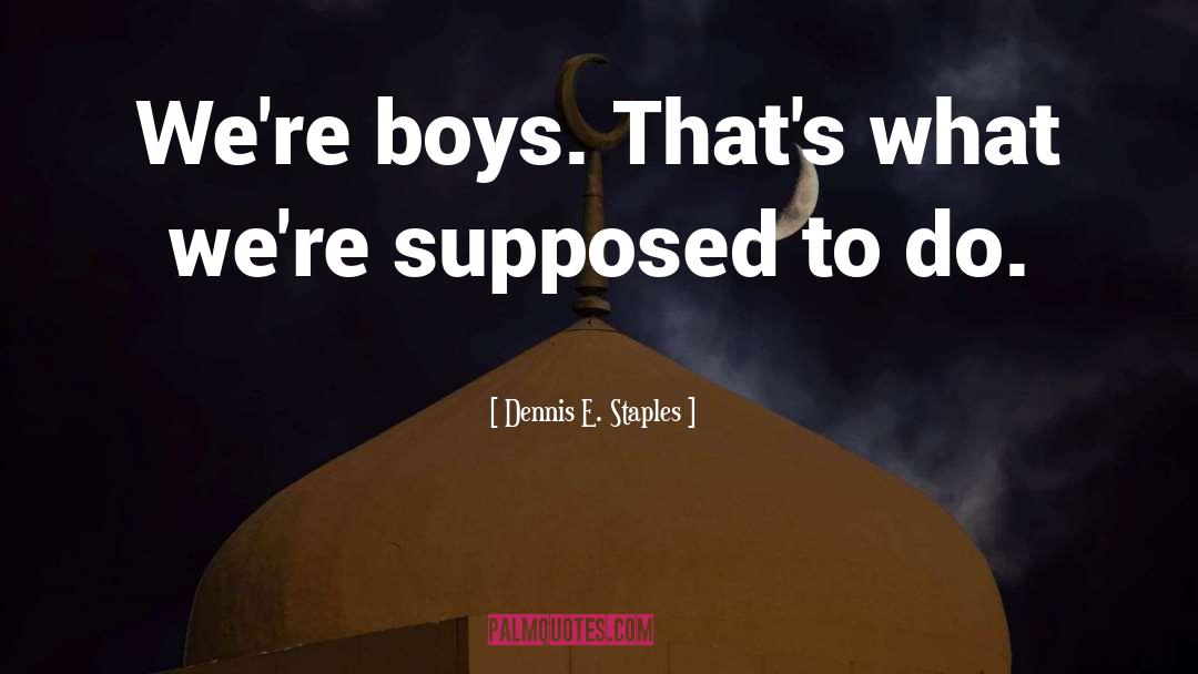 Lgbtq quotes by Dennis E. Staples