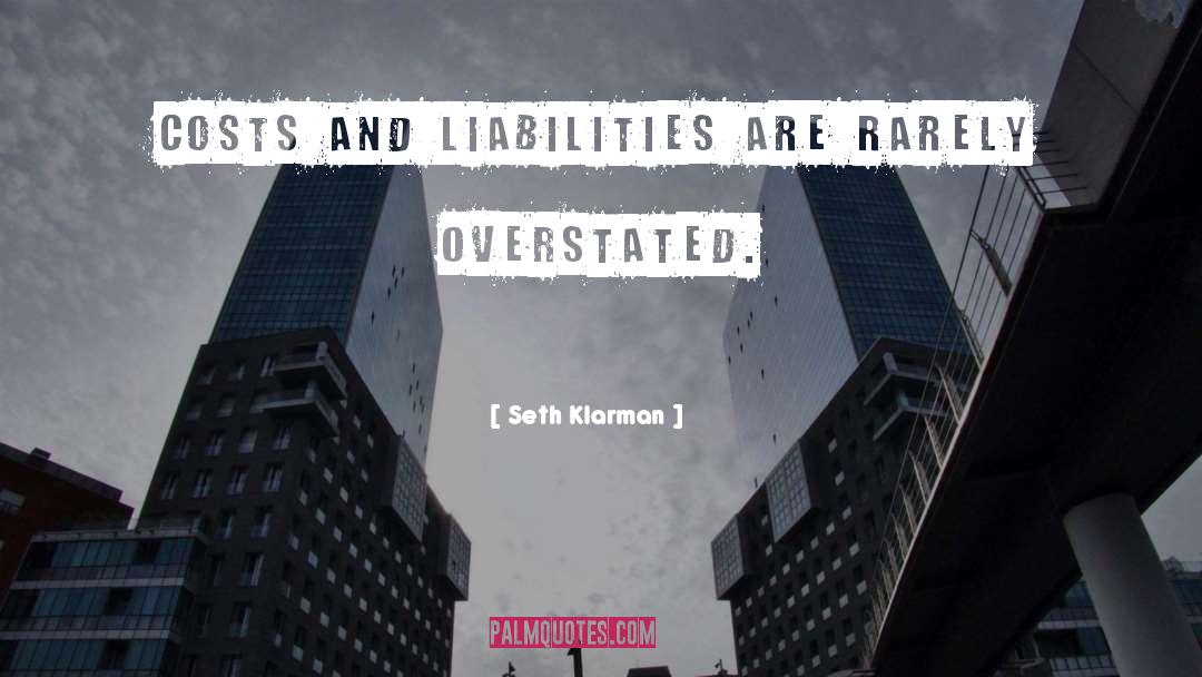 Liabilities quotes by Seth Klarman