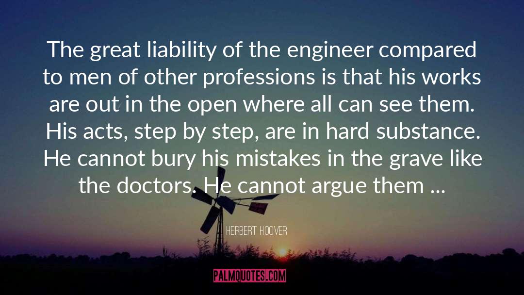 Liability quotes by Herbert Hoover