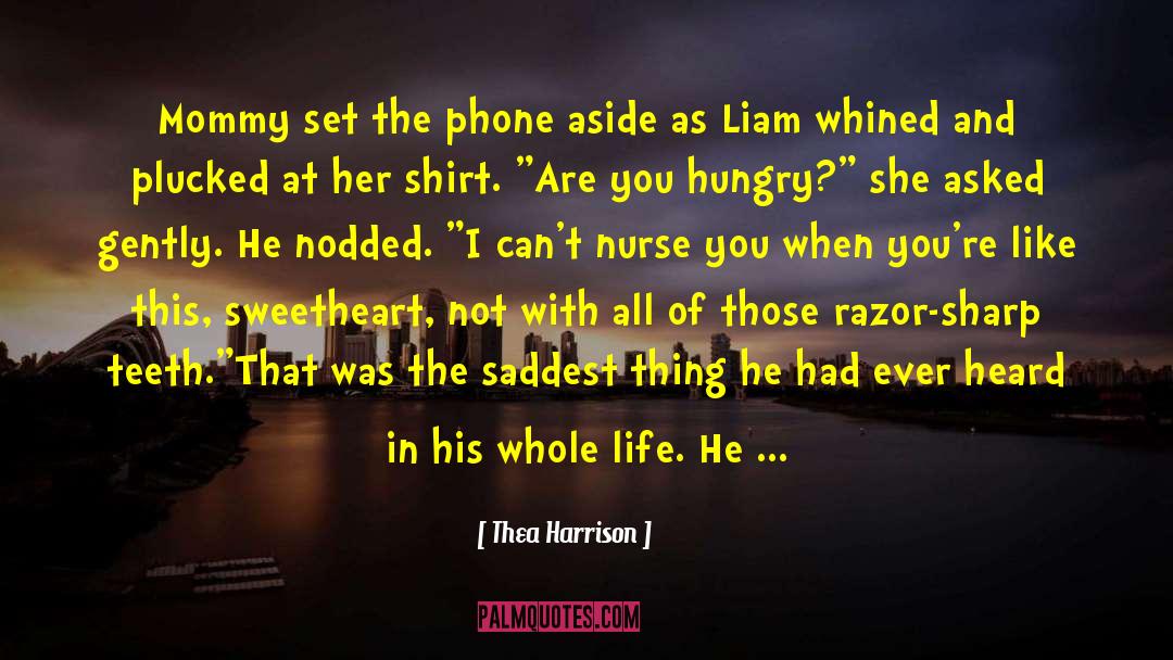 Liam Baby Clothes quotes by Thea Harrison