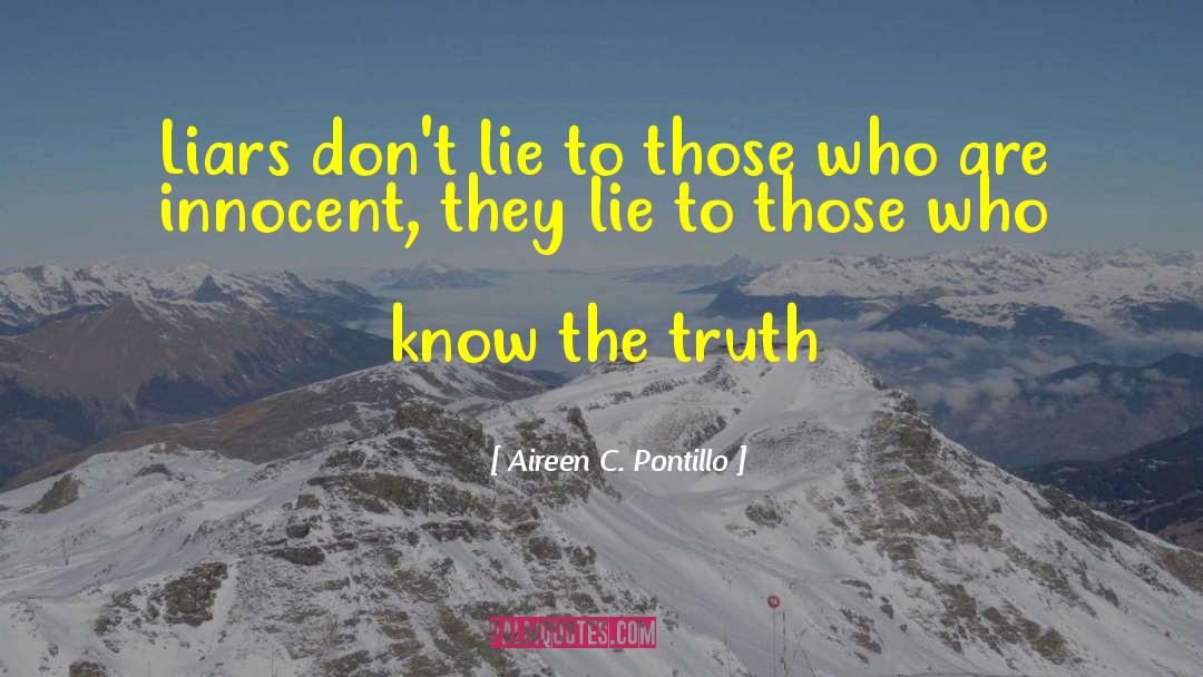 Liars quotes by Aireen C. Pontillo