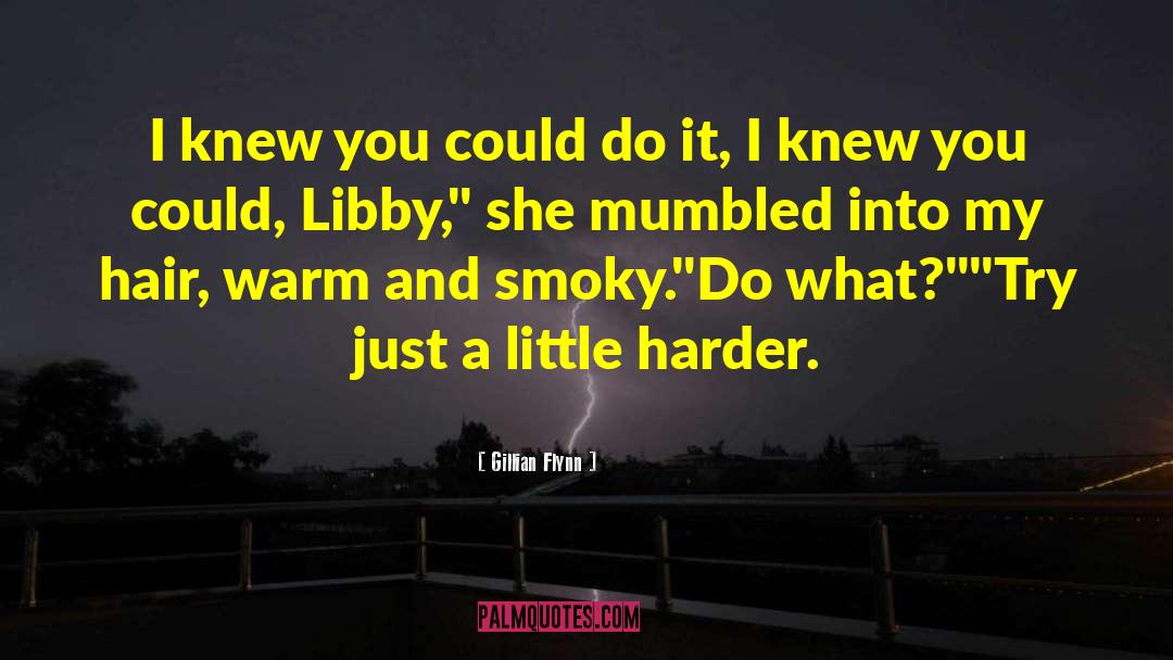 Libby quotes by Gillian Flynn