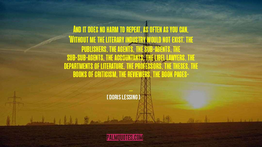 Libel quotes by Doris Lessing